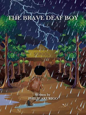cover image of THE BRAVE DEAF BOY